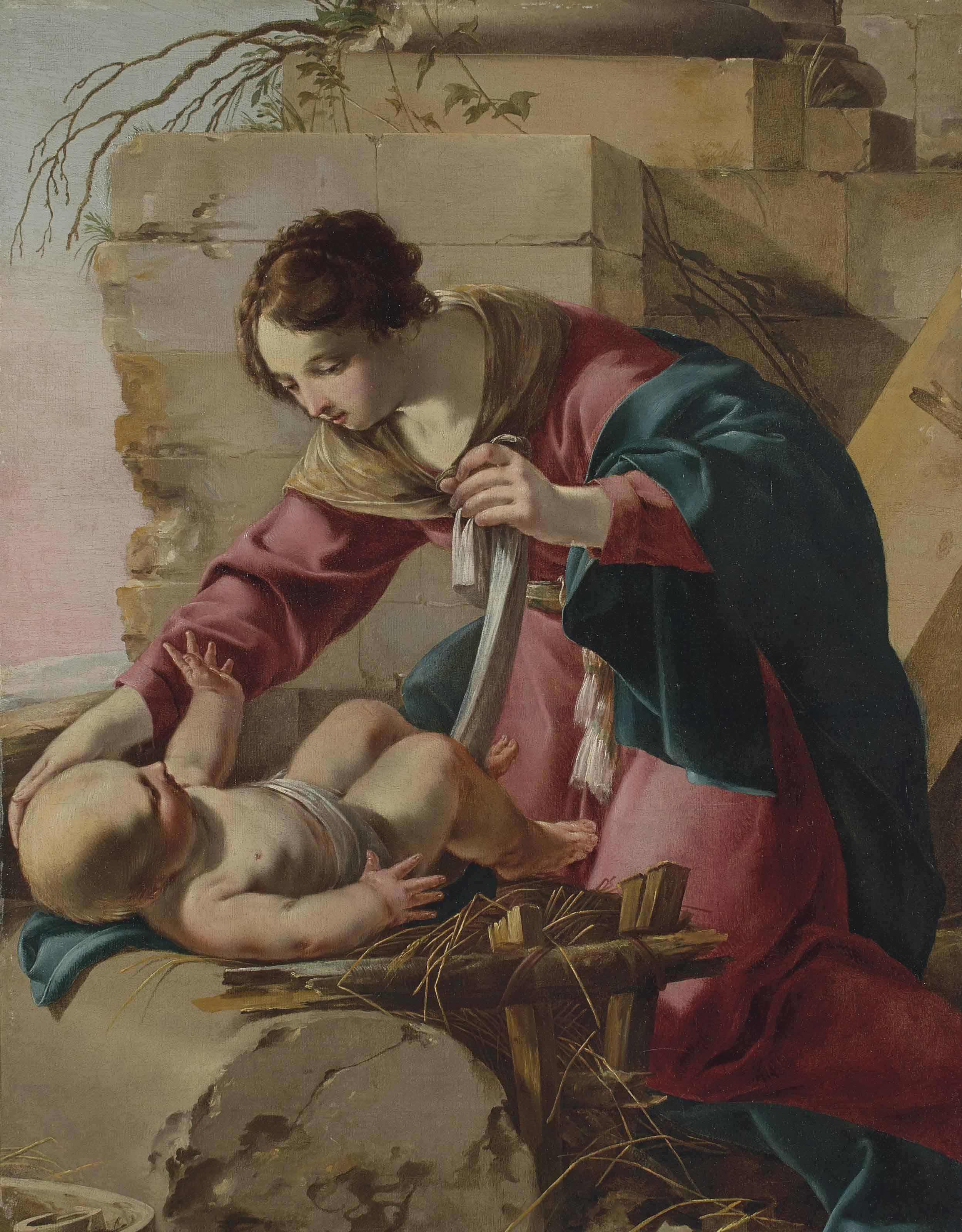 Laurent de la Hyre - Virgin And Child