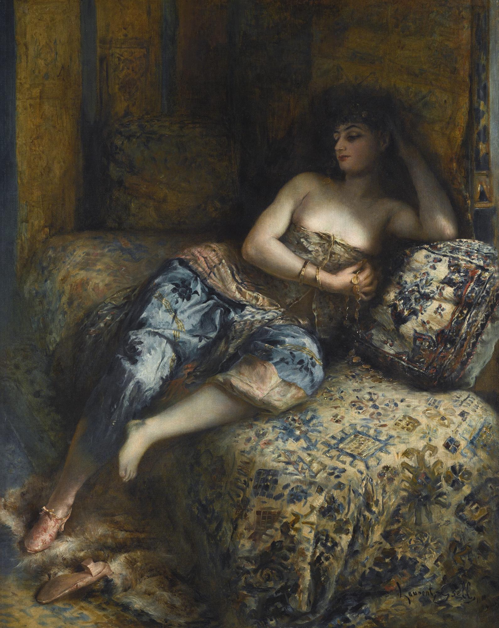 Laurent Gsell - French odalisque