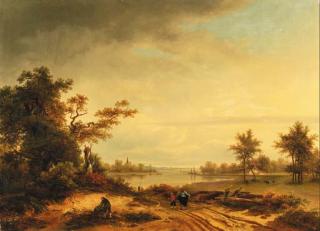 Laurent Herman Redig - An inland waterway