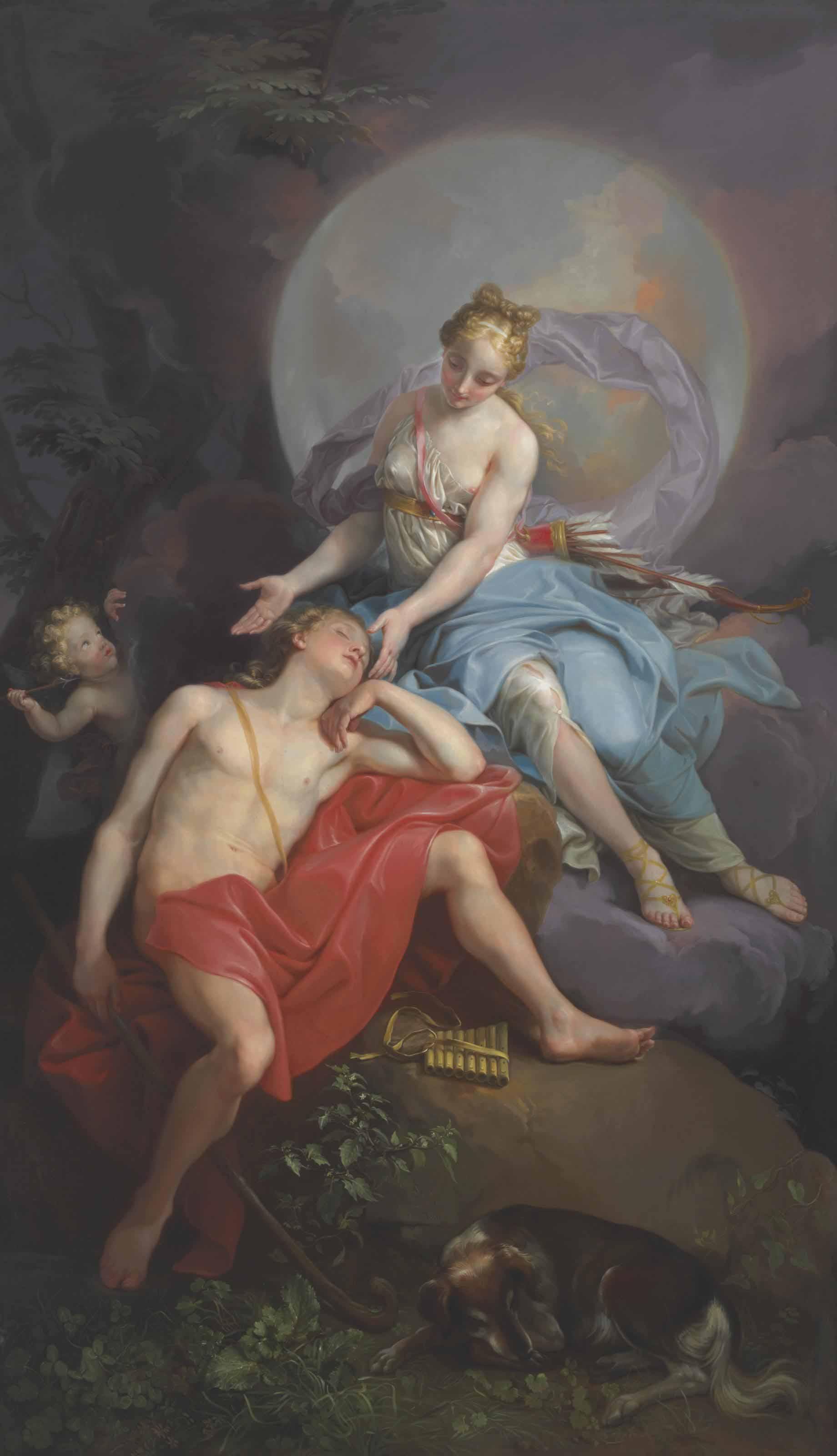 Laurent Pécheux - Diana And Endymion