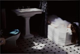 Laurie Simmons - \'Black Bathroom, April 16, 1997\'