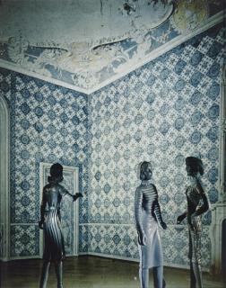 Laurie Simmons - Blue Tiled Reception Area