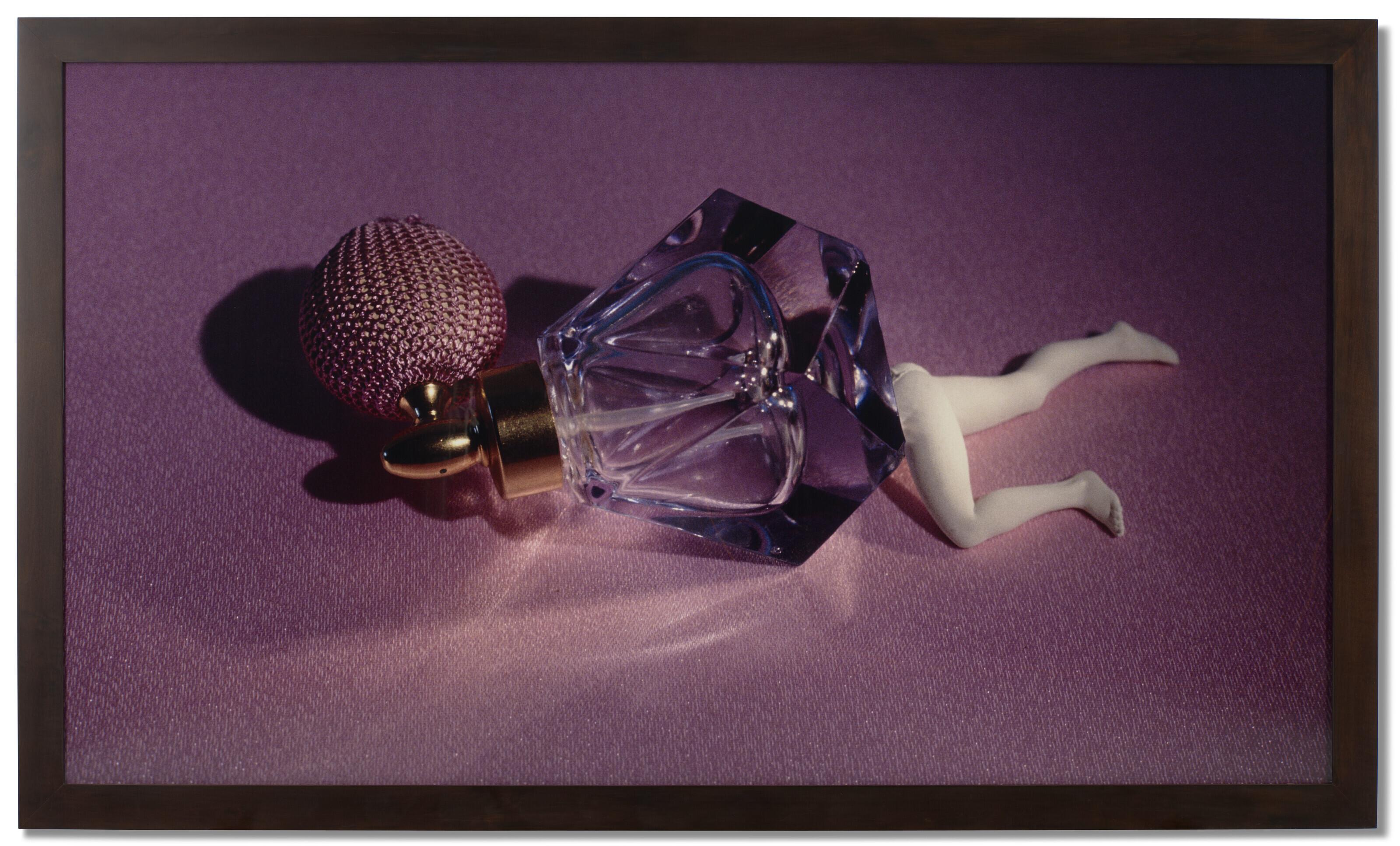 Laurie Simmons - Lying Perfume Bottle (Lavender)