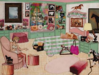 Laurie Simmons - The Instant Decorator (Pink & Green Bedroom)