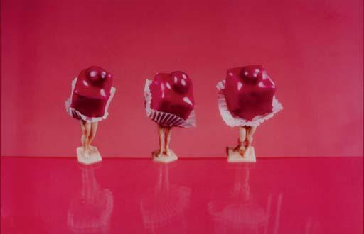 Laurie Simmons - Three Red Petit-Fours