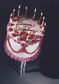 Laurie Simmons - Walking Cake II (Color)