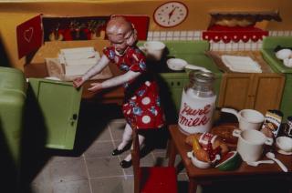 Laurie Simmons - Woman Opening Refrigerator, 1979