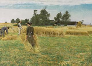 Laurits Andersen Ring - Danish harvest Time, Ladby
