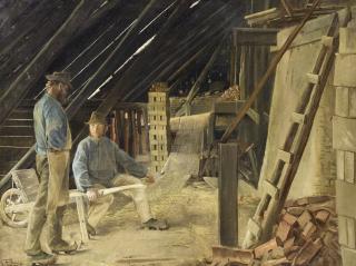 Laurits Andersen Ring - I teglværket (At the Brickyard)