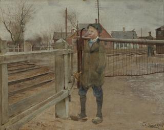 Laurits Andersen Ring - Waiting for the train (Naar Toget ventes)