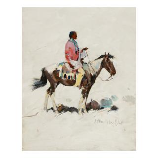 Laverne Nelson Black - Lone Horseman