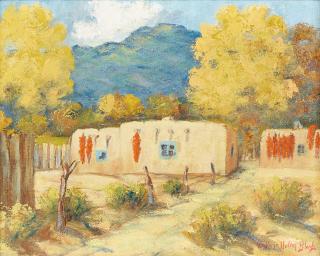 Laverne Nelson Black - On the Way to Cimarron Canyon