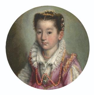 Lavinia Fontana - Portrait of a young girl, bust-length
