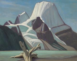 Lawren Stewart Harris - From Berg Lake, Morning