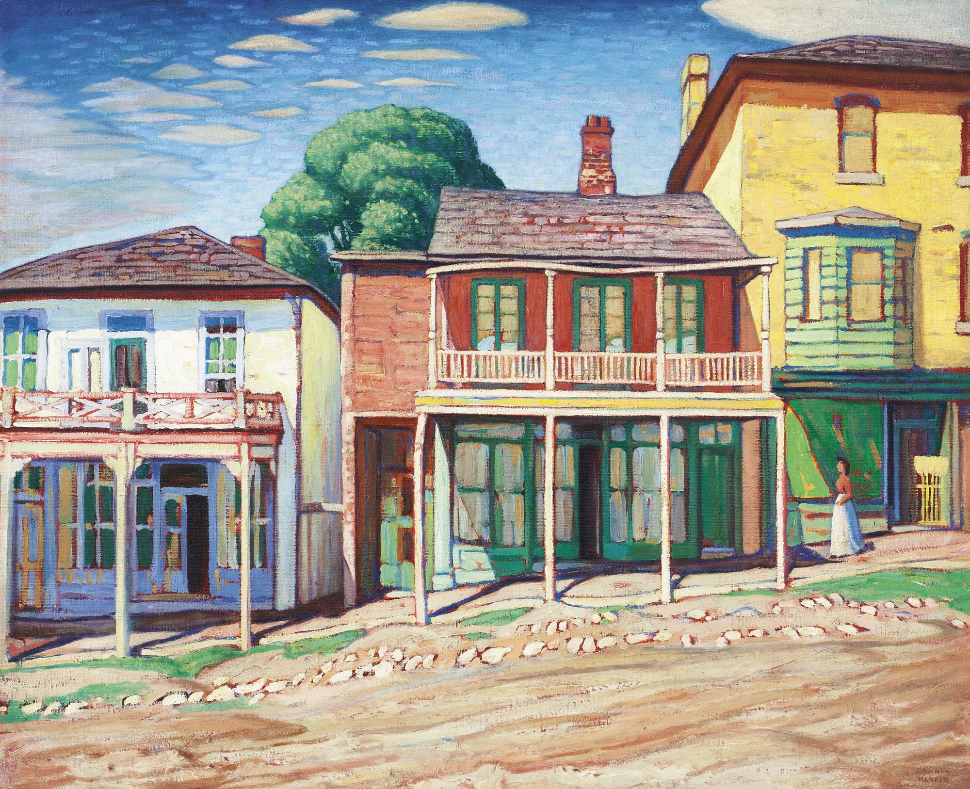 Lawren Stewart Harris - Street In Barrie, Ont.