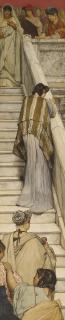 Lawrence Alma-Tadema - On the Roman Staircase
