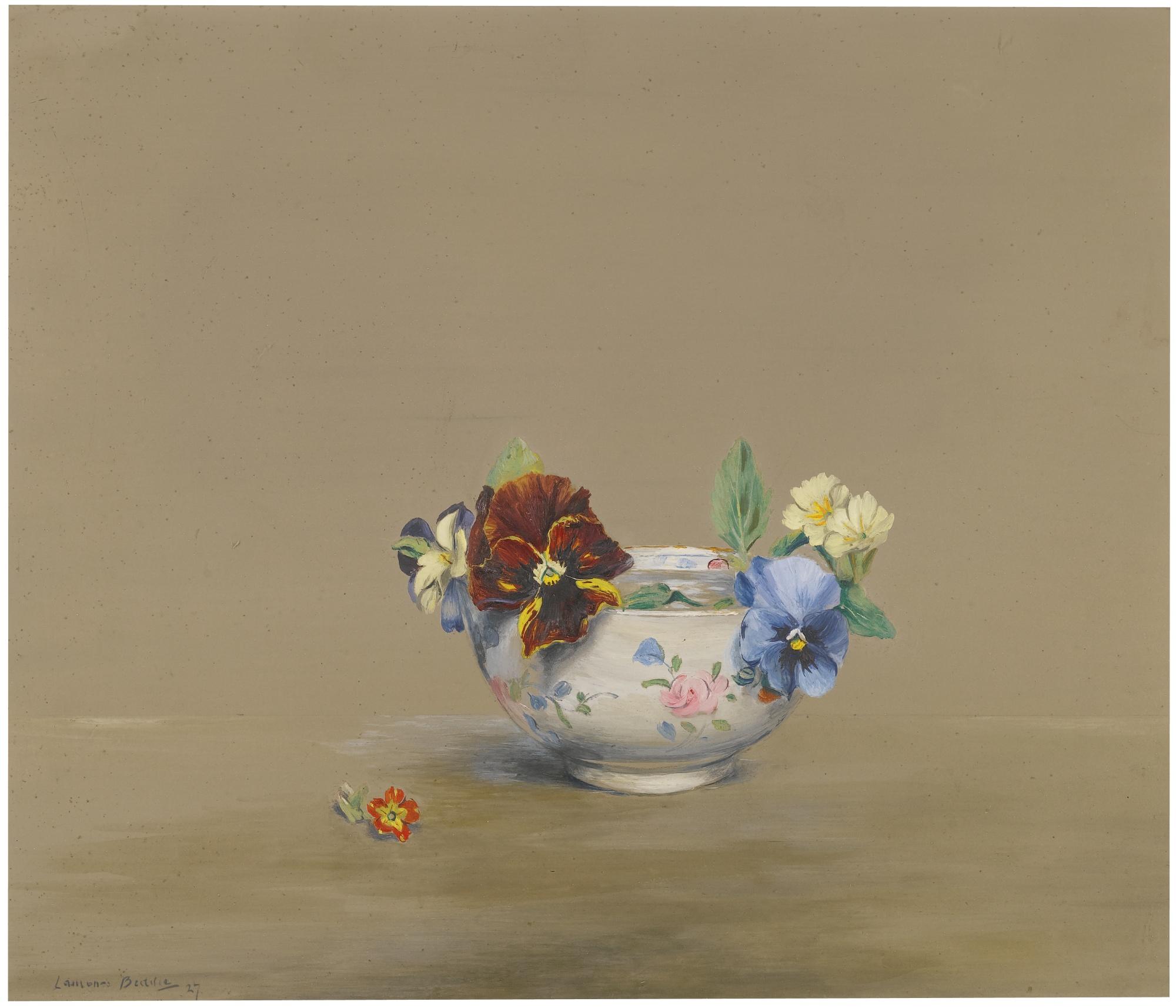 Lawrence Biddle - Pansies