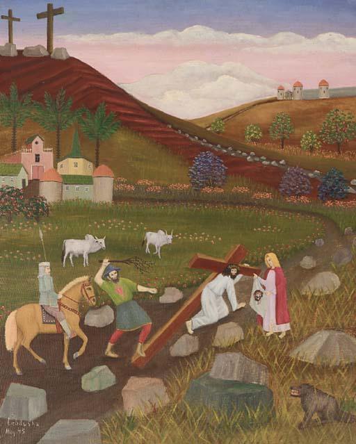 Lawrence Lebduska - Crucifixion