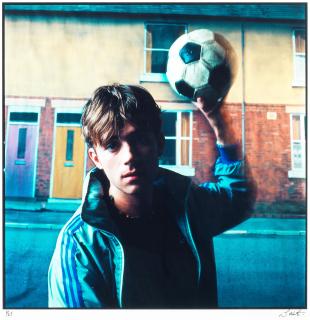Lawrence Watson - Damon Albarn of Blur, London, 1990s, printed later