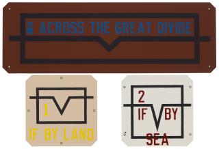 Lawrence Weiner - & Across the Great Divide