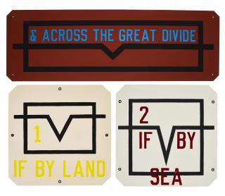 Lawrence Weiner - & Across the Great Divide