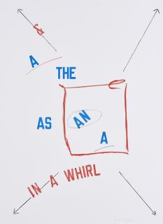Lawrence Weiner - In a Whirl.