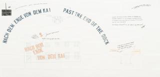 Lawrence Weiner - Past the End of the Dock