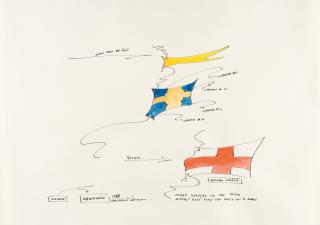 Lawrence Weiner - „Wind from the west“