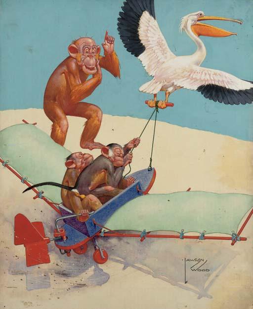 Lawson Wood - \'Gran\'pop still on top: \'Hang on! You\'ll soon be up!\'