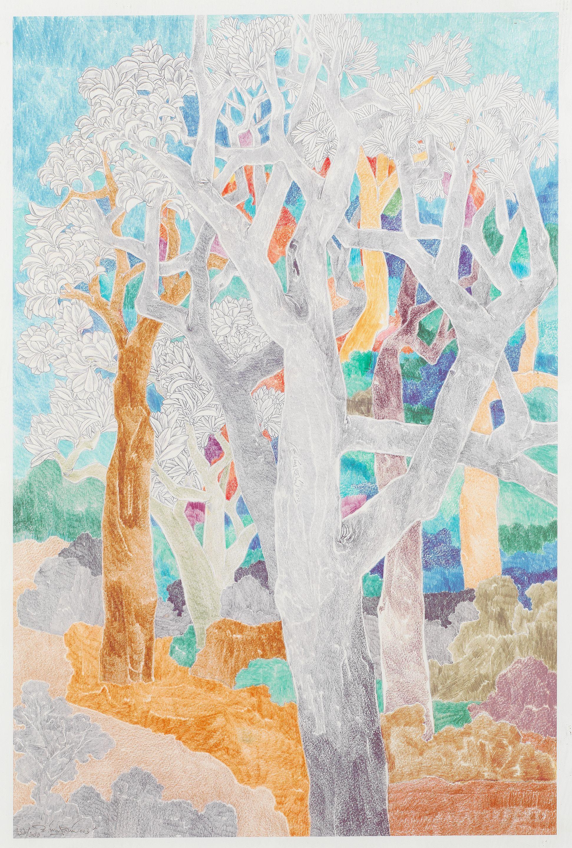 Laxma Goud - Untitled (Landscape)