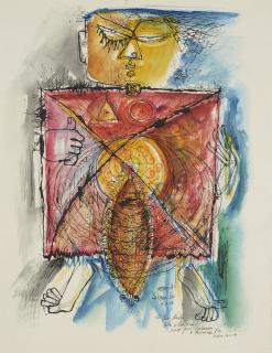 Laxman Pai - Untitled (Woman)