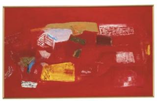 Laxman Shreshtha - Untitled (Abstract)