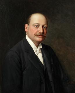 Lazar Krestin - Portrait Of A Gentleman, Thought To Be Baron Paul Schey-Koromla