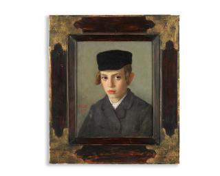 Lazar Krestin - Portrait Of A Jewish Boy