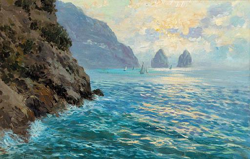 Lazzaro Pasini - I Faraglioni, Capri