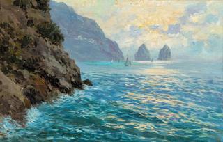 Lazzaro Pasini - I Faraglioni, Capri