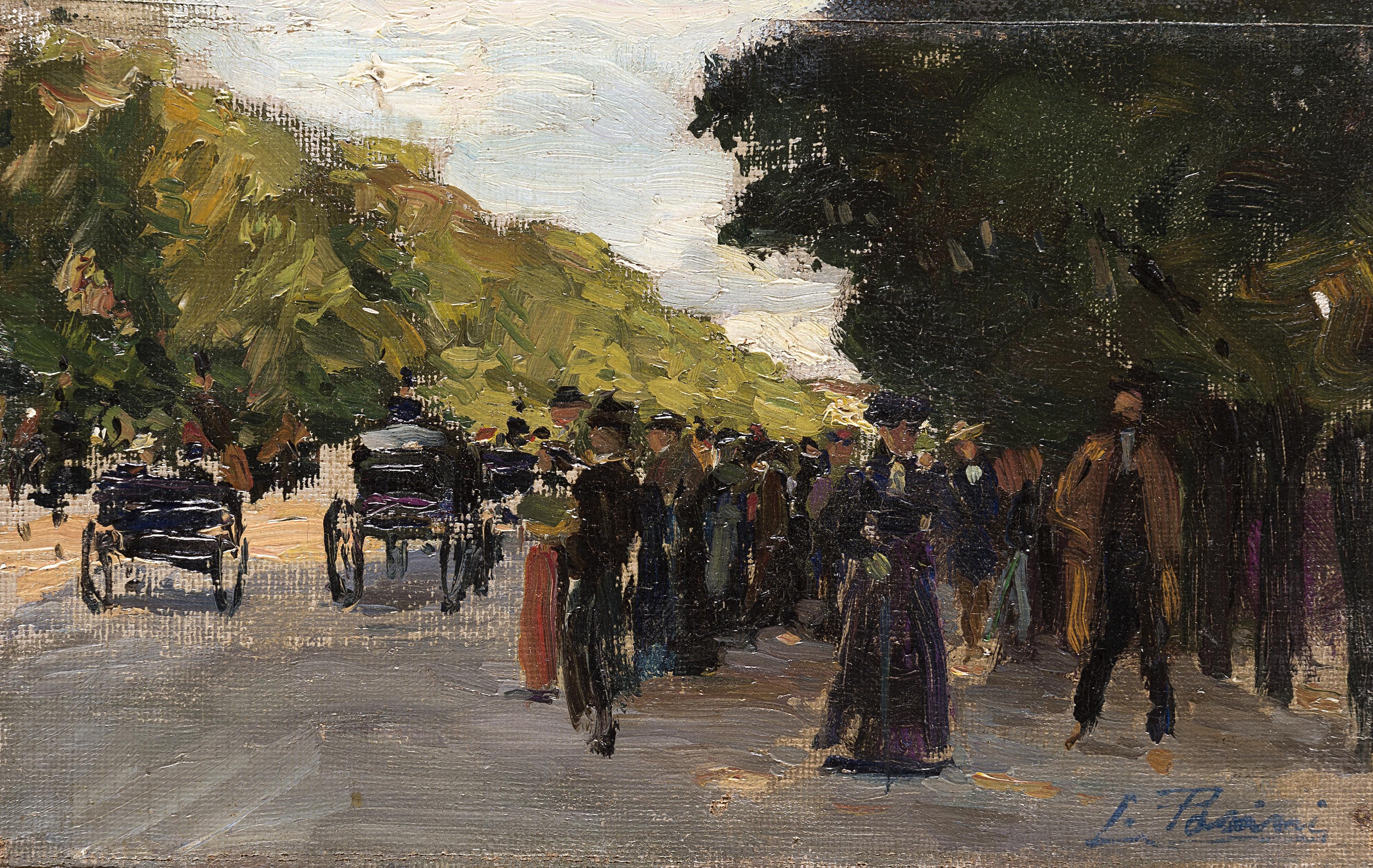 Lazzaro Pasini - Scena parigina