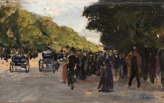 Lazzaro Pasini - Scena parigina