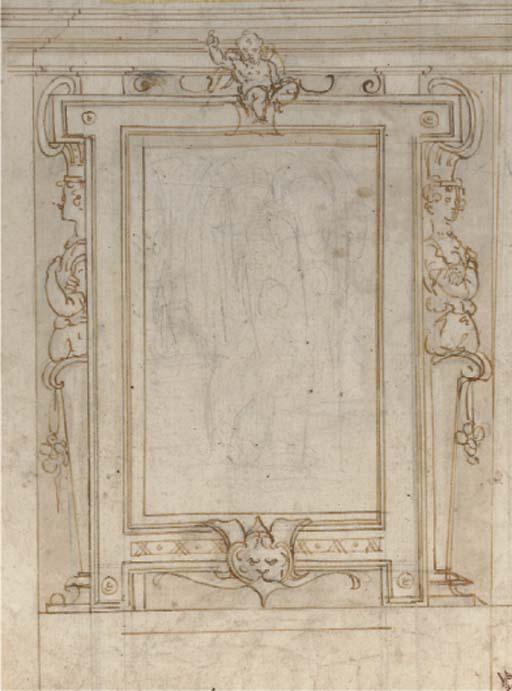 Lazzaro Tavarone - Projet D\'Un Cadre de Tableau