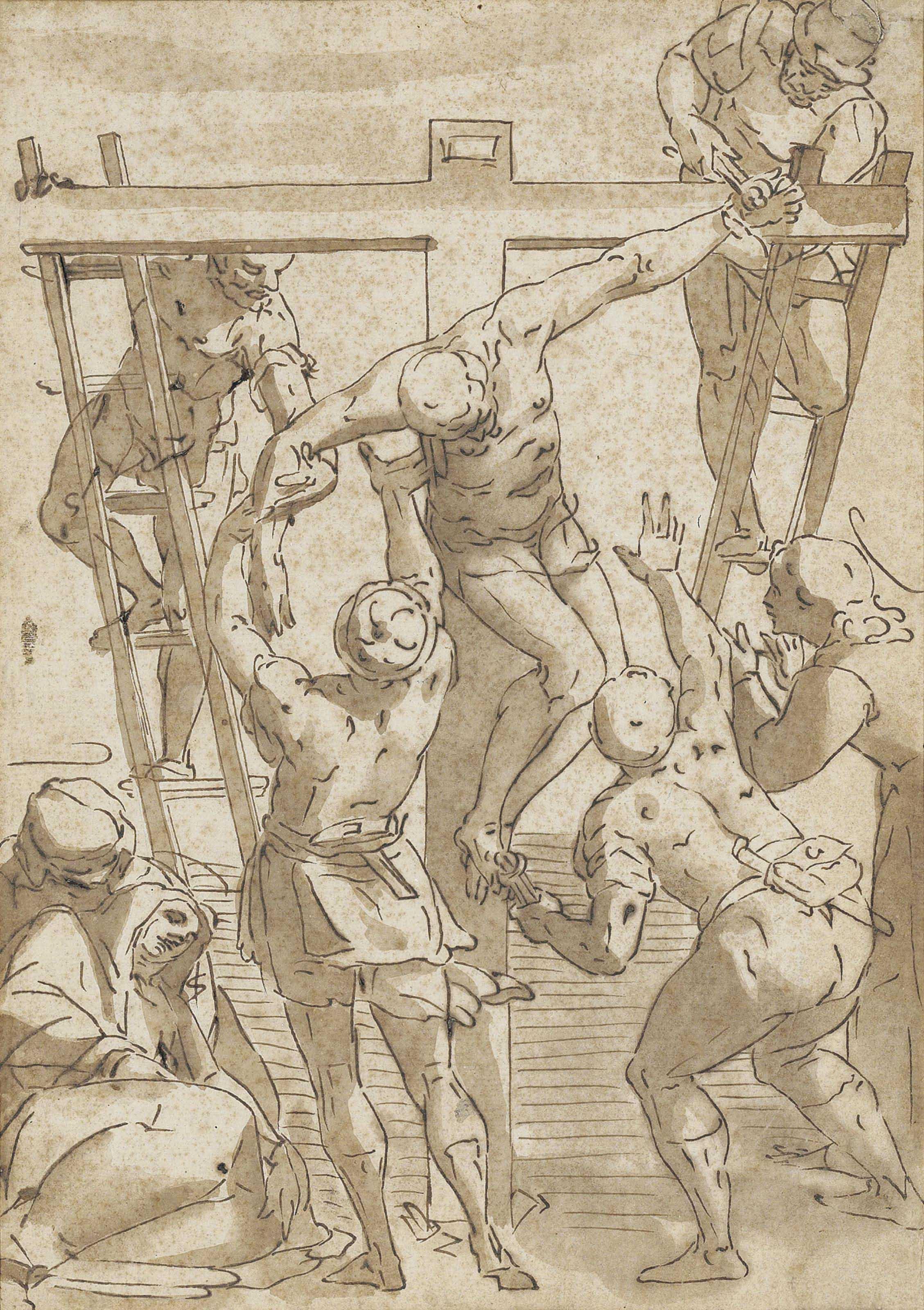 Lazzaro Tavarone - The Deposition