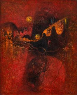 Le Ba Dang - Paysage Rouge