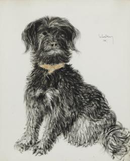 Le Ba Dang - Portrait Du Chien De Madame X (Portrait Of The Dog Belonging To Madame X)