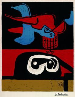 Le Corbusier - 2 Bll.: Figuration. Autrement que sur terre