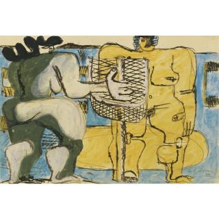 Le Corbusier - Deux Femmes À L\'Épuisette