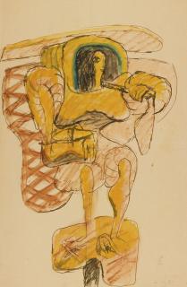 Le Corbusier - Étude Pour Pêcheuse D\'Huîtres D\'Arcachon