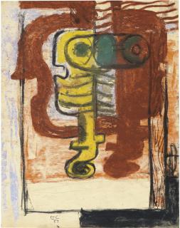 Le Corbusier - Etude sur le thème de Métamorphose du violon