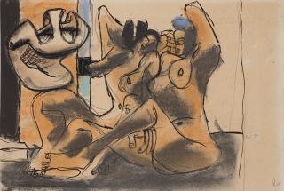 Le Corbusier - Femmes nues et coquillage géant