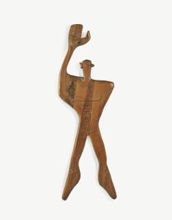 Le Corbusier - L\'Homme Modulor, sculpté par Constantin Andréou, vers 1957