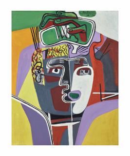 Le Corbusier - Mains croisées sur la tête