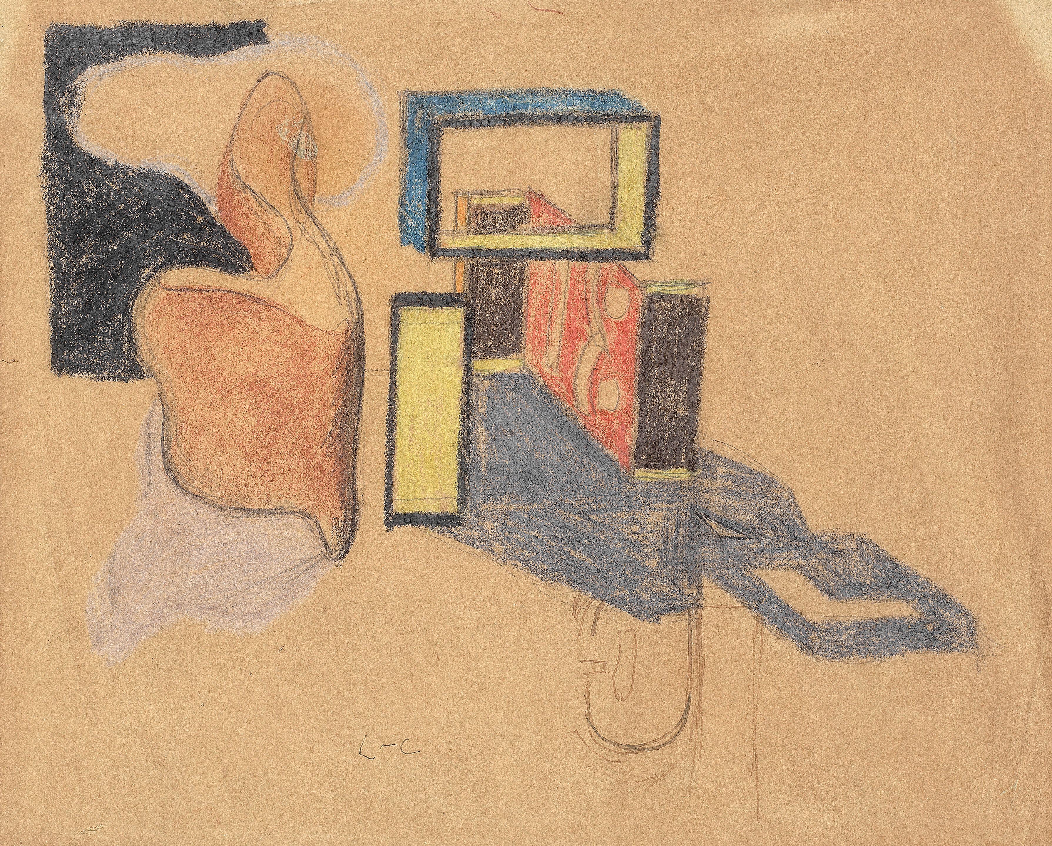 Le Corbusier - Os et boîte d\'allumettes démantelée